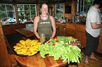 The beginning of a Rose Harbour Feast